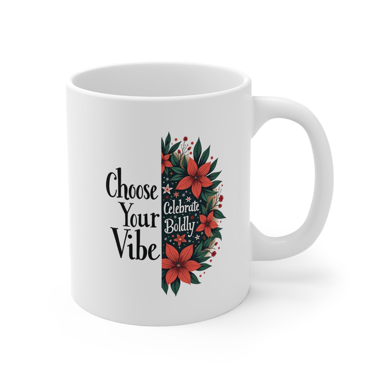 Minimalist vs Maximalist Holiday Aesthetic Mug
