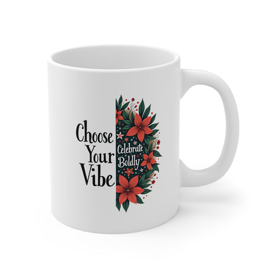 Minimalist vs Maximalist Holiday Aesthetic Mug