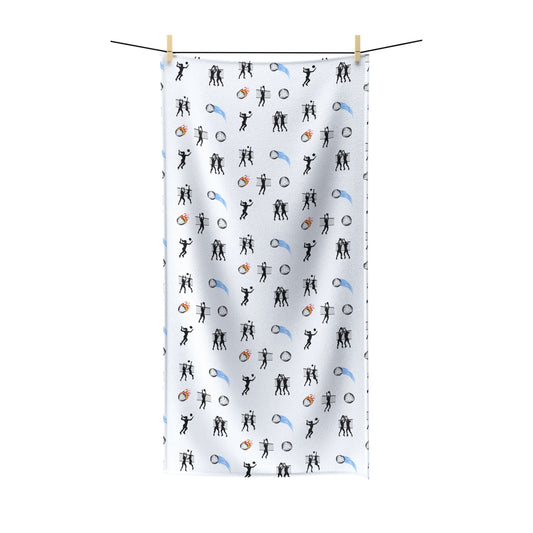 Volleyball Towel White