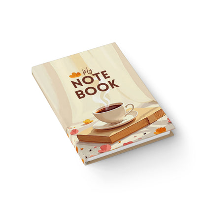 Cozy Floral Journal - Ruled Line, Perfect for Writers, Note Taking