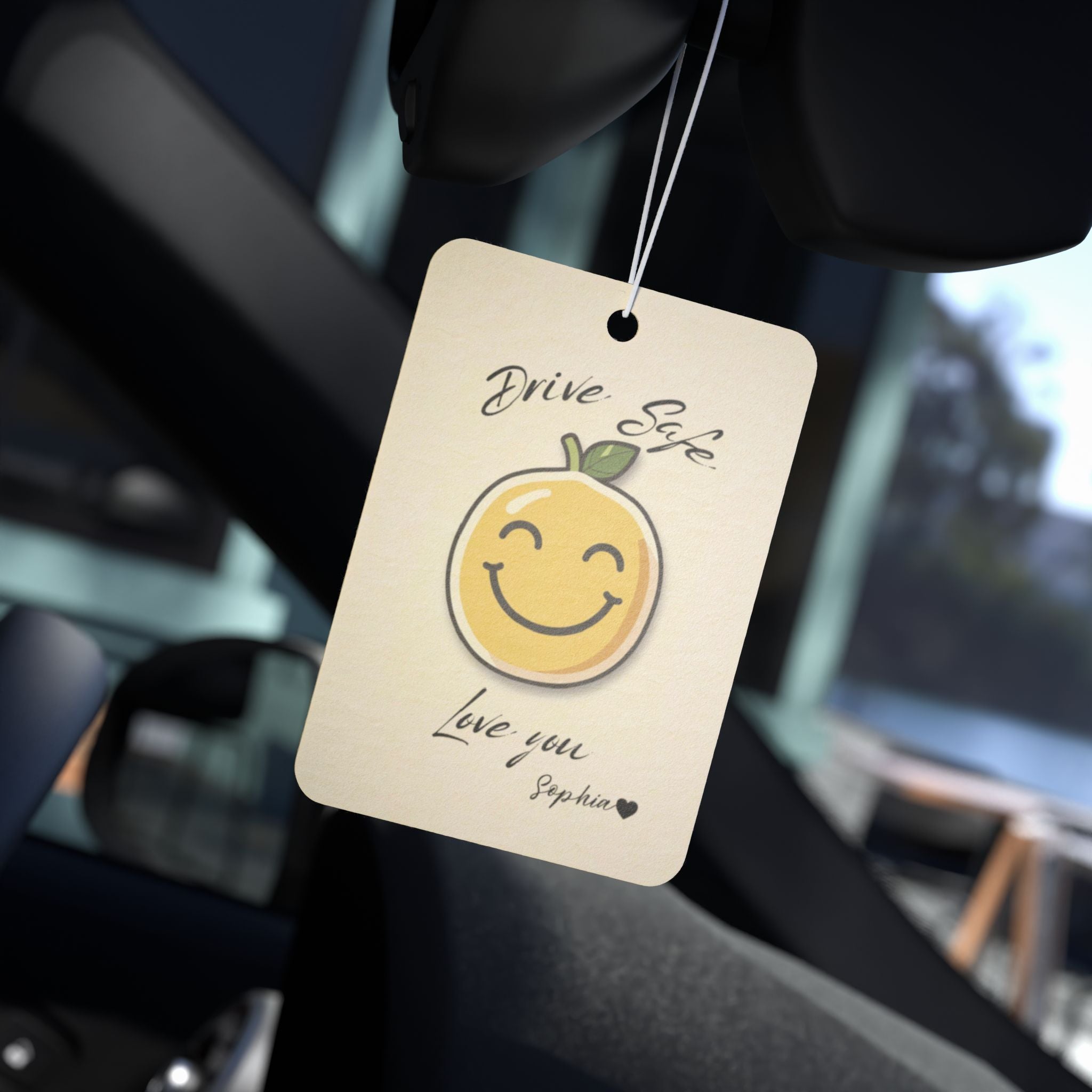Drive Safe Car Air Freshener - Travel-Safe Scent for Drivers