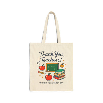 Tote Bag - Thank You Teachers Appreciation Gift