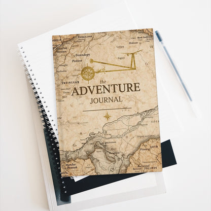 Adventure Journal - Ruled Line, Traveler's Notebook, Explorer Gift