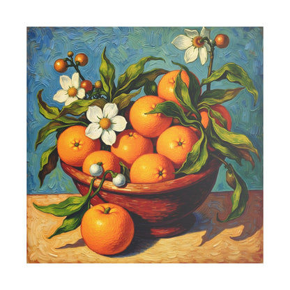 Vibrant Fruit Wall Art, Modern Canvas Decor