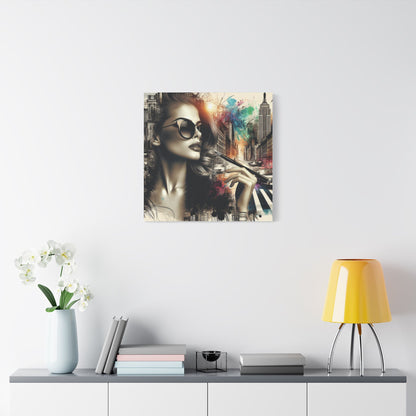 Urban Muse Satin Wall Art Decor