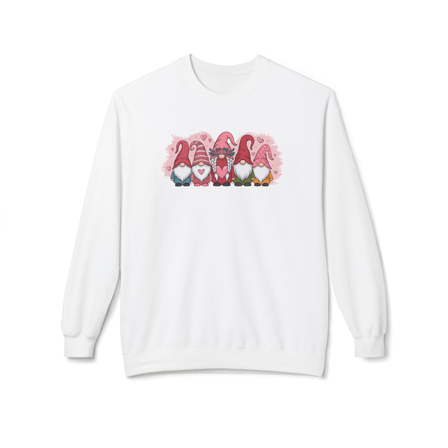 Valentine Gnomes Crewneck Sweatshirt