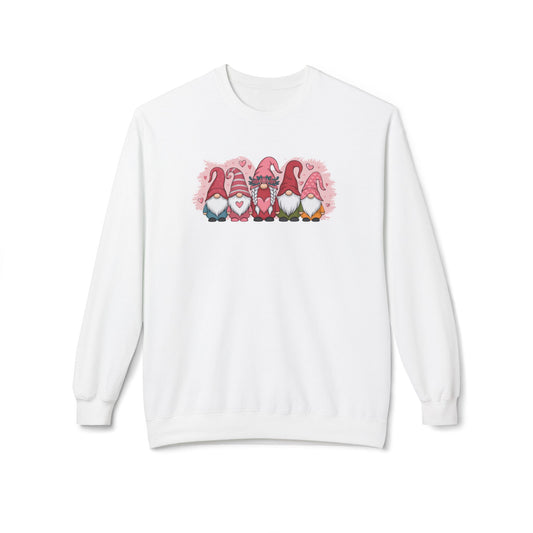 Valentine Gnomes Crewneck Sweatshirt