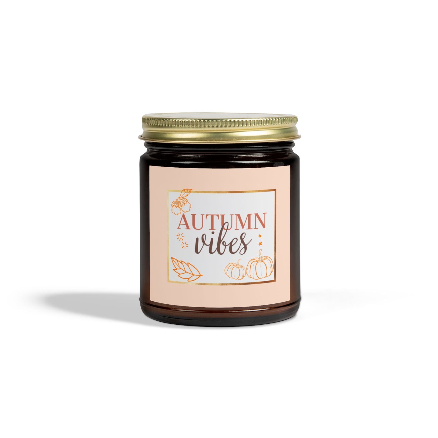 Candles, Coconut Apricot Wax (4oz, 9oz) - Autumn Vibes