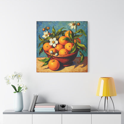 Vibrant Fruit Wall Art, Modern Canvas Decor