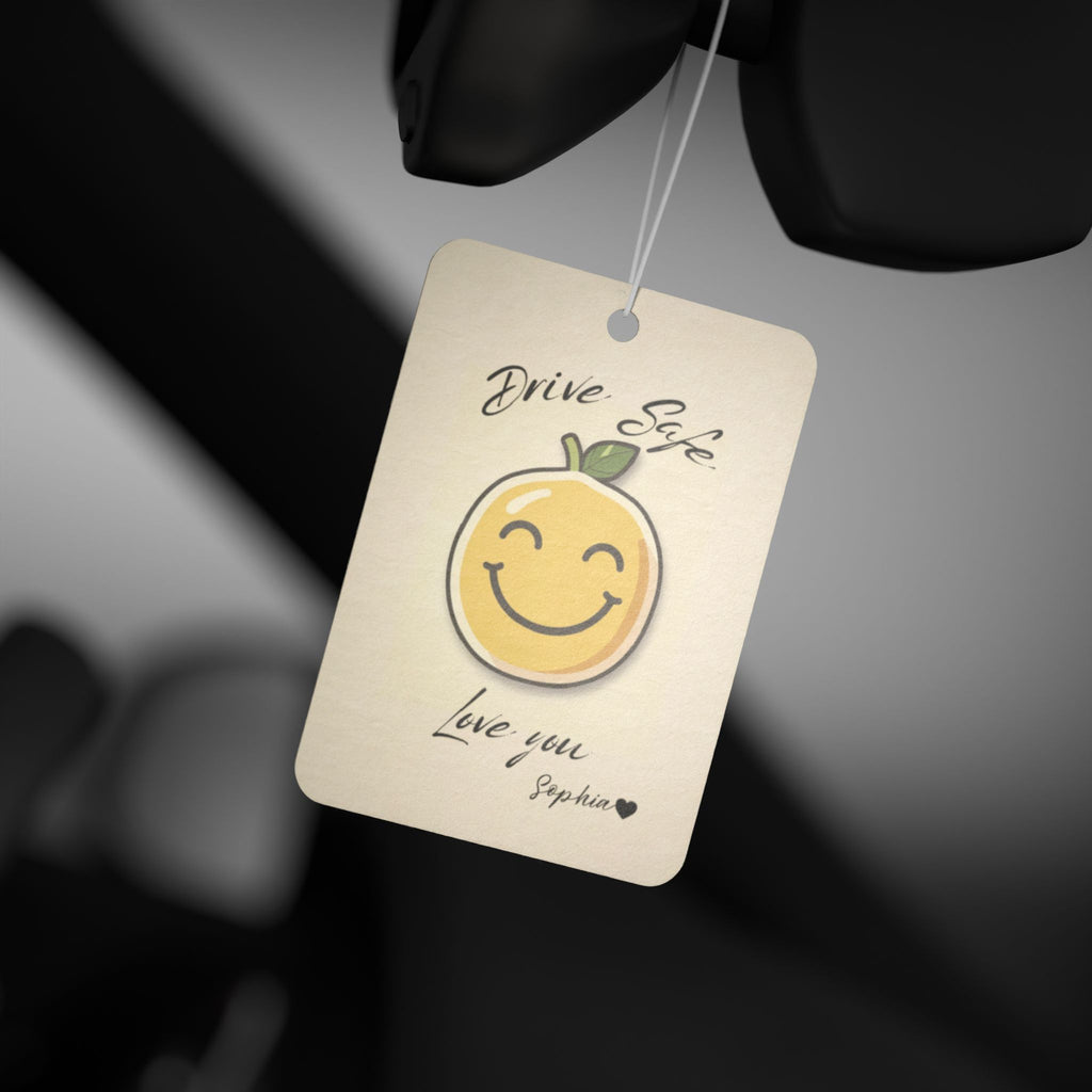 Drive Safe Car Air Freshener - Travel-Safe Scent for Drivers