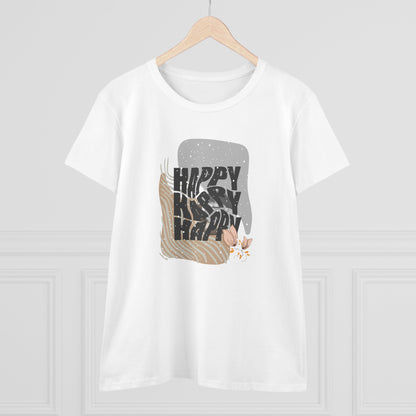Happy But Sad Design Women’s Cotton Tee