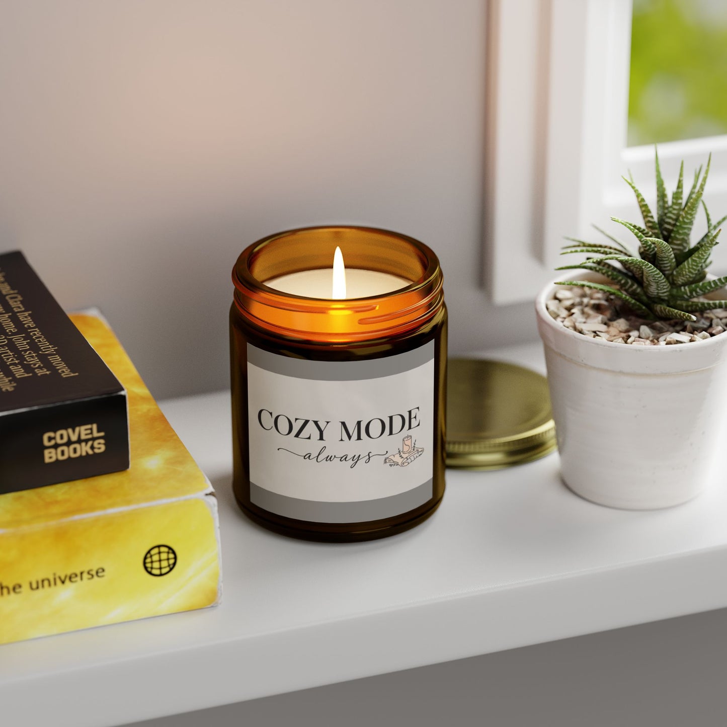 Cozy Mode Scented Candles, Relaxation, Home Decor, Gift Idea, Aromatherapy, Self-Care