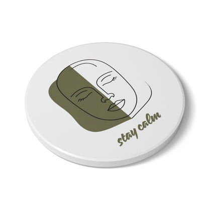 Motivational Ceramic Coaster