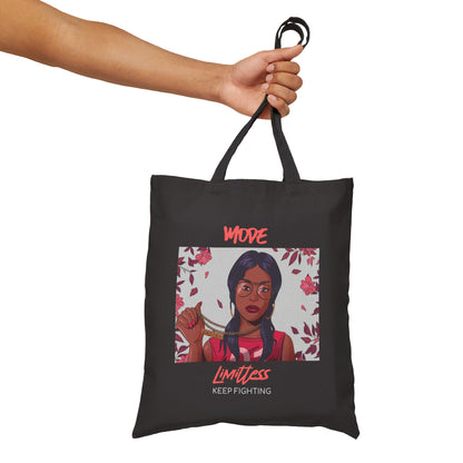 Canvas Tote Bag - Limitless Mode Design