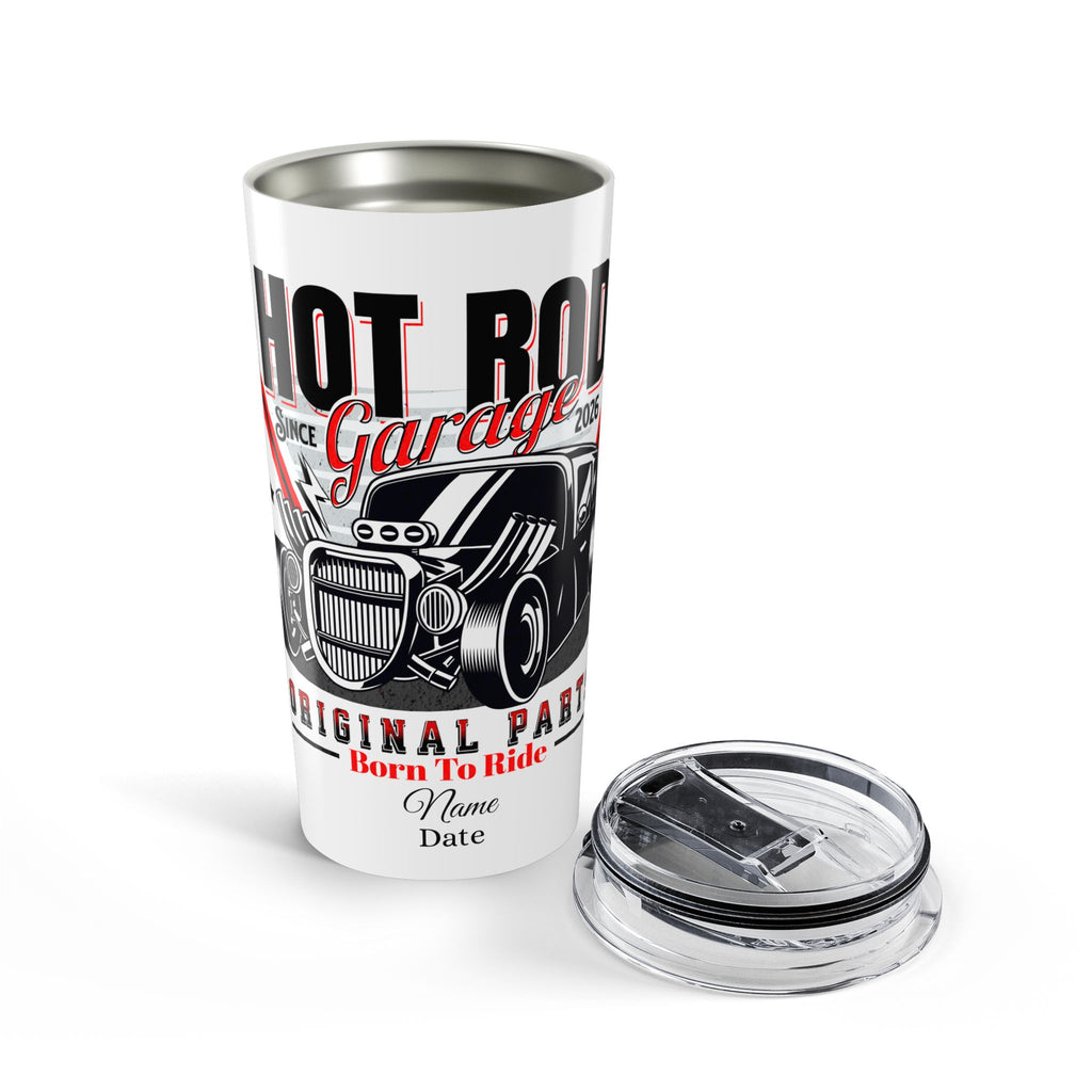 Hot Rod 20oz Tumbler - Retro Muscle Car Travel Cup