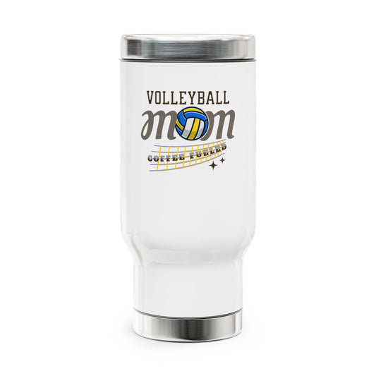 Personalized Volleyball Mom Mug 14 oz.