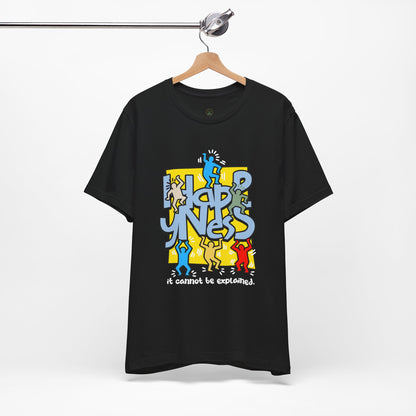 Unisex Jersey Short Sleeve Tee - Way to Happiness Design