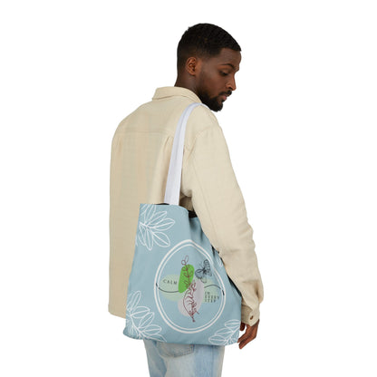 Calm In Every Step Tote Bag