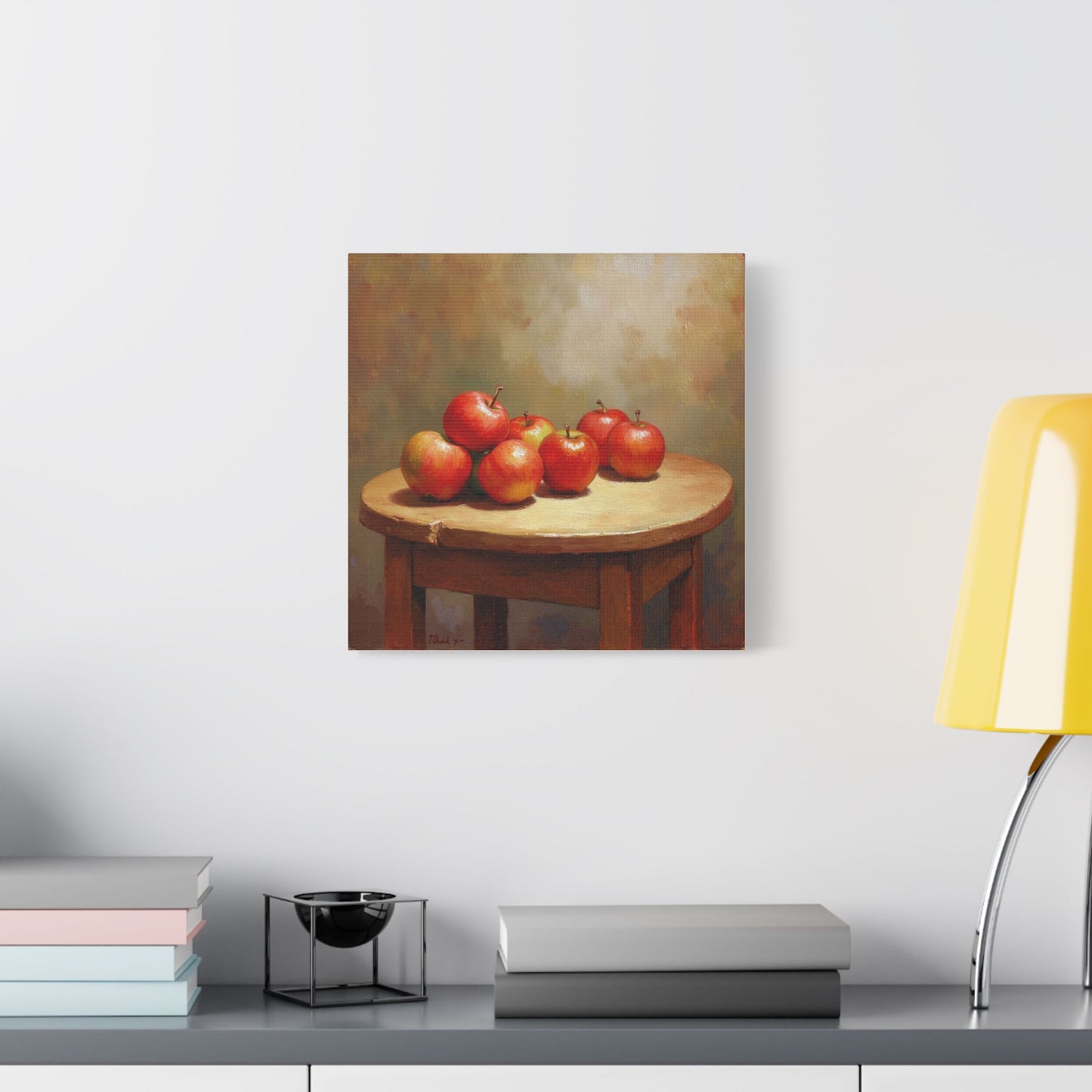 Canvas Art: Red Apples