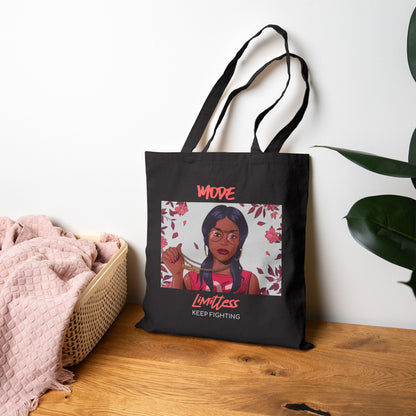 Canvas Tote Bag - Limitless Mode Design