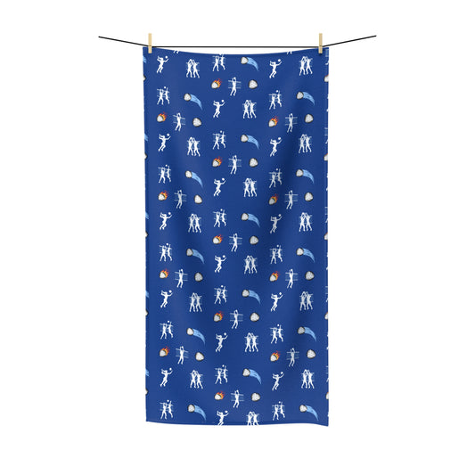 Volleyball Towel Blue