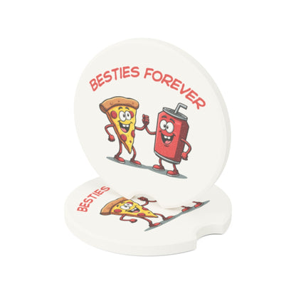 Car Coaster - Besties Forever Design