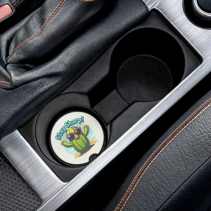 Car Coaster - Stay Sharp Design