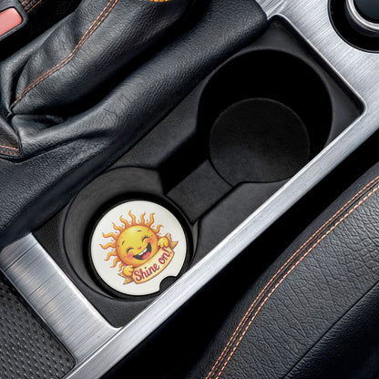 Car Coaster - Shine On Soapstone Design