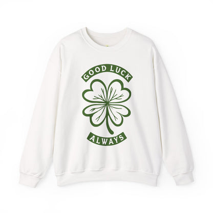 Lucky Clover Sweatshirt - Cozy Gift for St. Patrick's Day