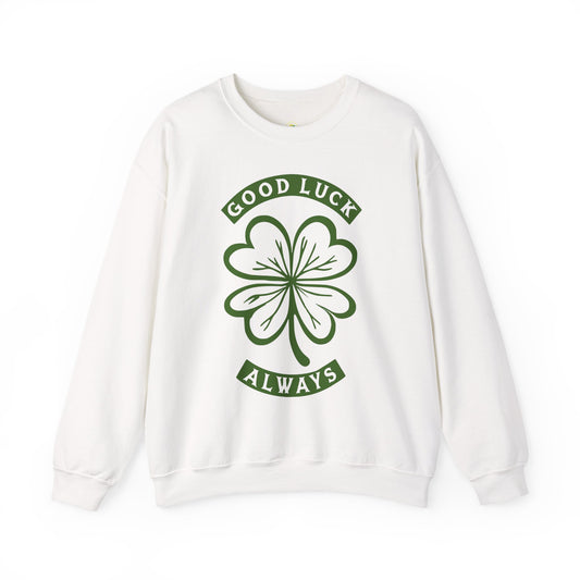 Lucky Clover Sweatshirt - Cozy Gift for St. Patrick's Day