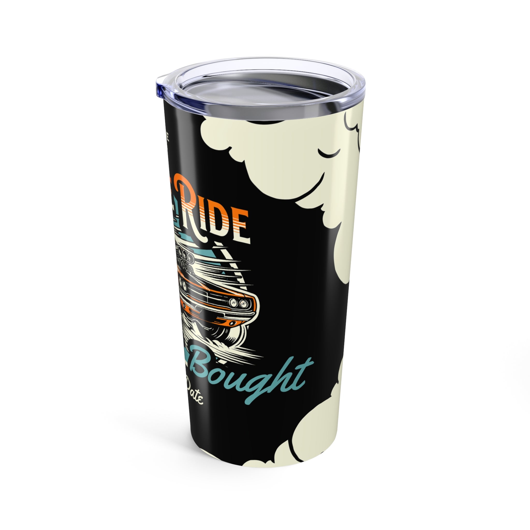 Vintage Rides 20oz Insulated Travel Tumbler — Personalized Retro Car Cup