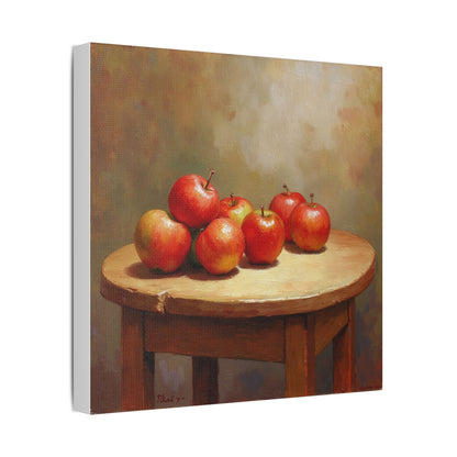 Canvas Art: Red Apples