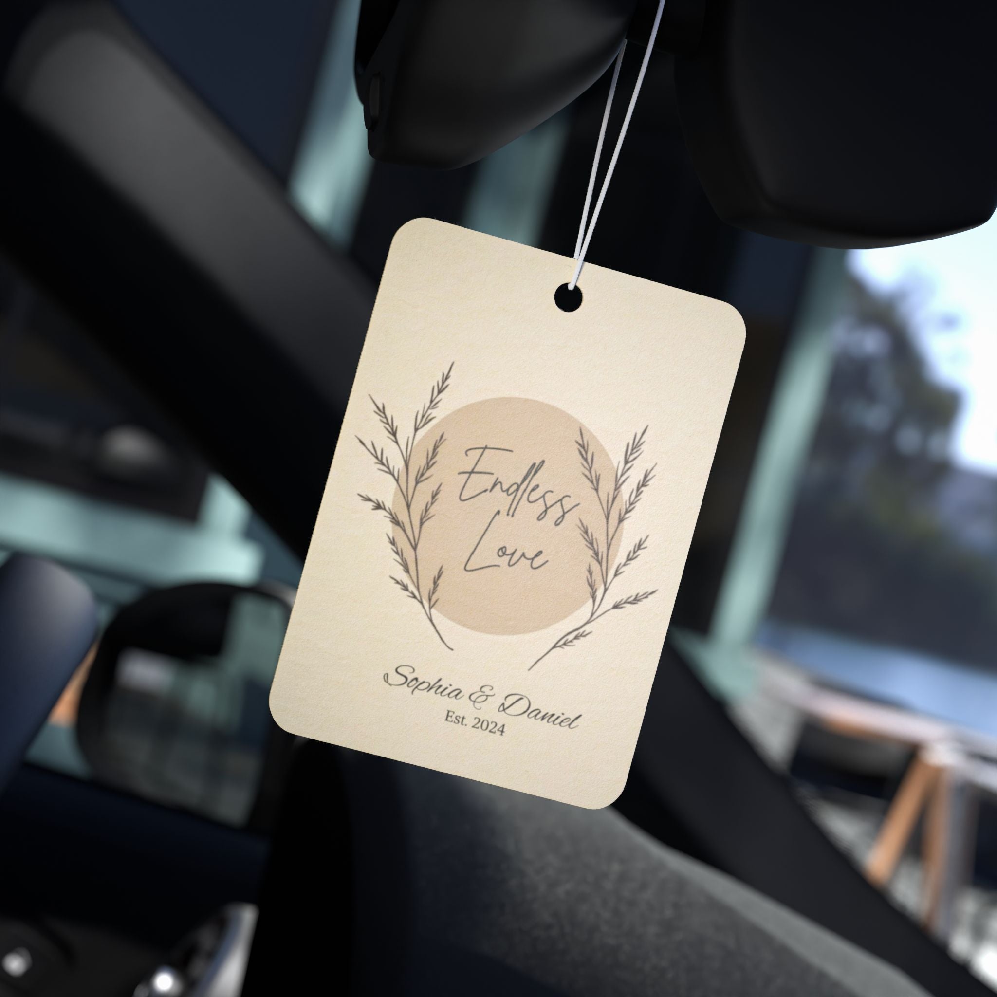 Endless Love Car Air Freshener - Romantic Scented Auto Freshener