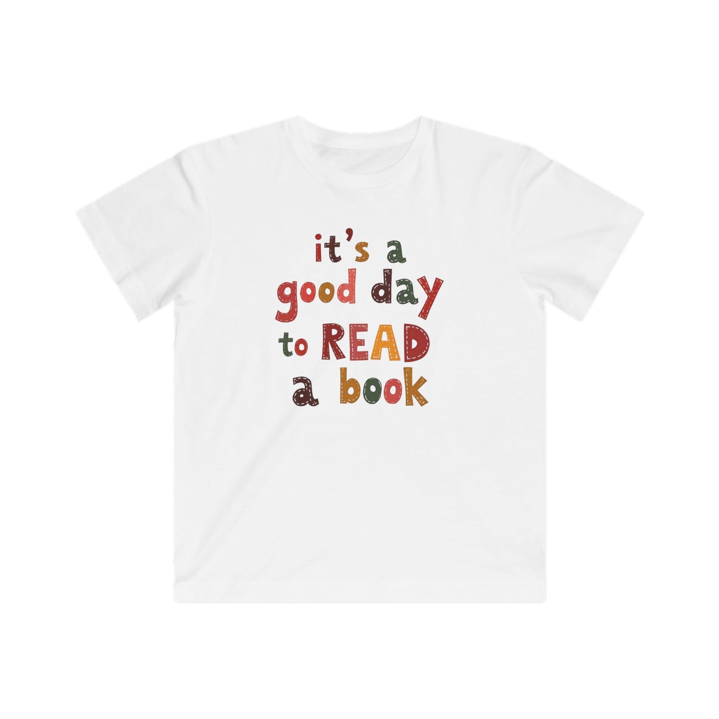 Kids Tee - Good Day to Read a Book Design