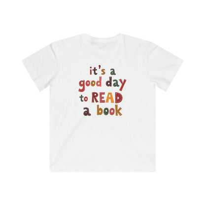 Kids Tee - Good Day to Read a Book Design