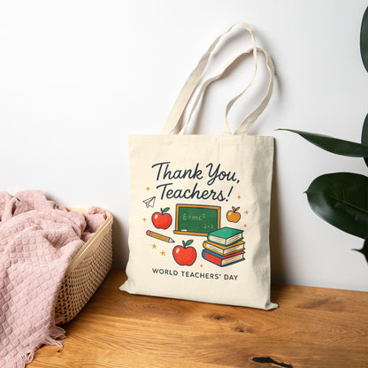 Tote Bag - Thank You Teachers Appreciation Gift