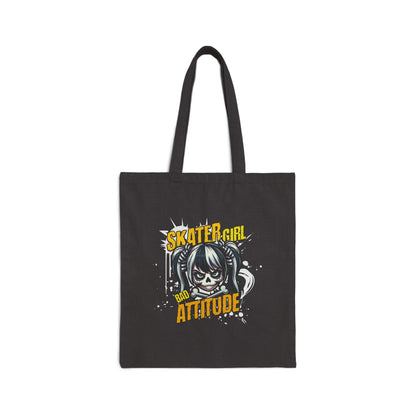 Tote Bag - Skater Girl Design