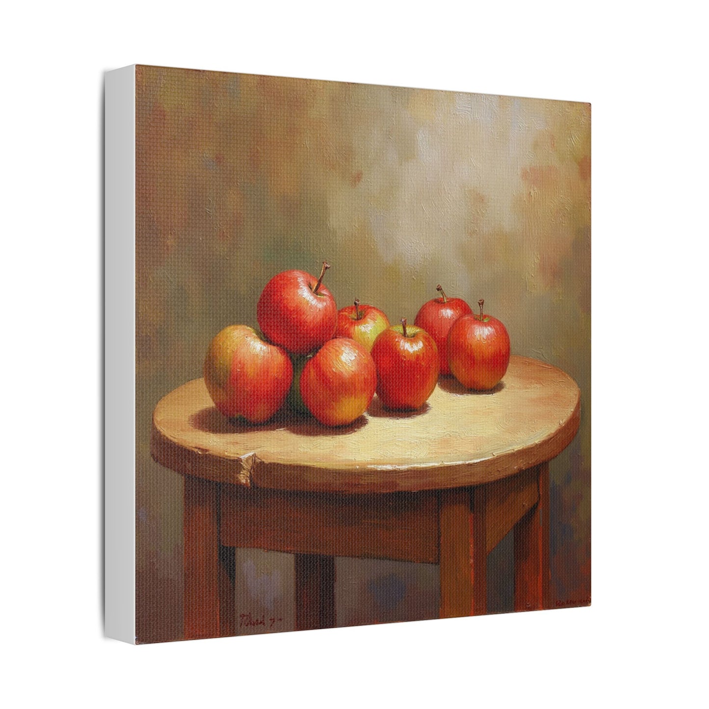 Canvas Art: Red Apples