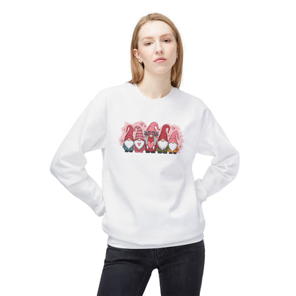 Valentine Gnomes Crewneck Sweatshirt
