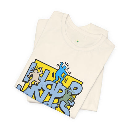 Unisex Jersey Short Sleeve Tee - Way to Happiness Design