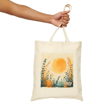 Tote Bag - Lazy Sunday Relaxation Design