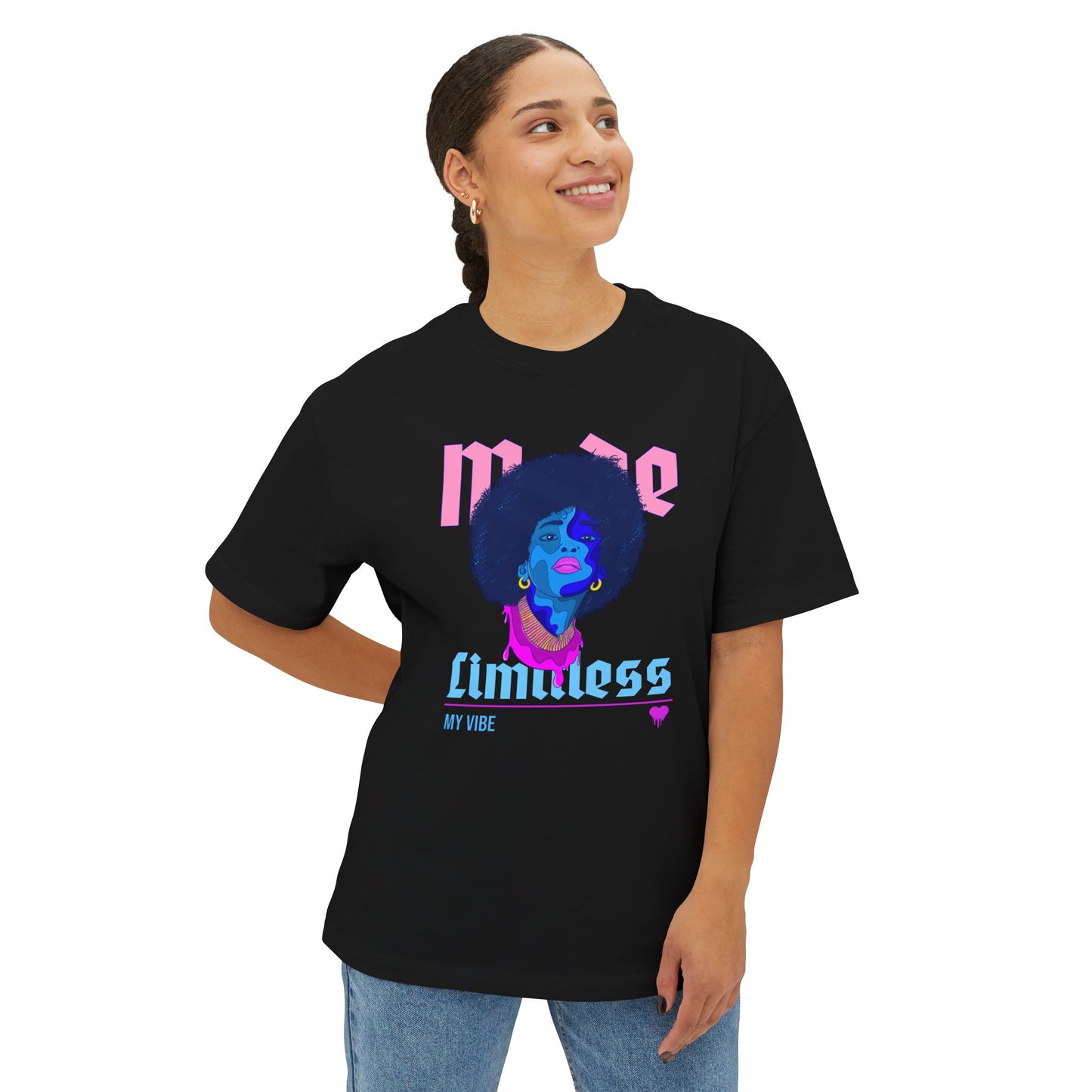 Oversized Tee - Limitless Mode Design