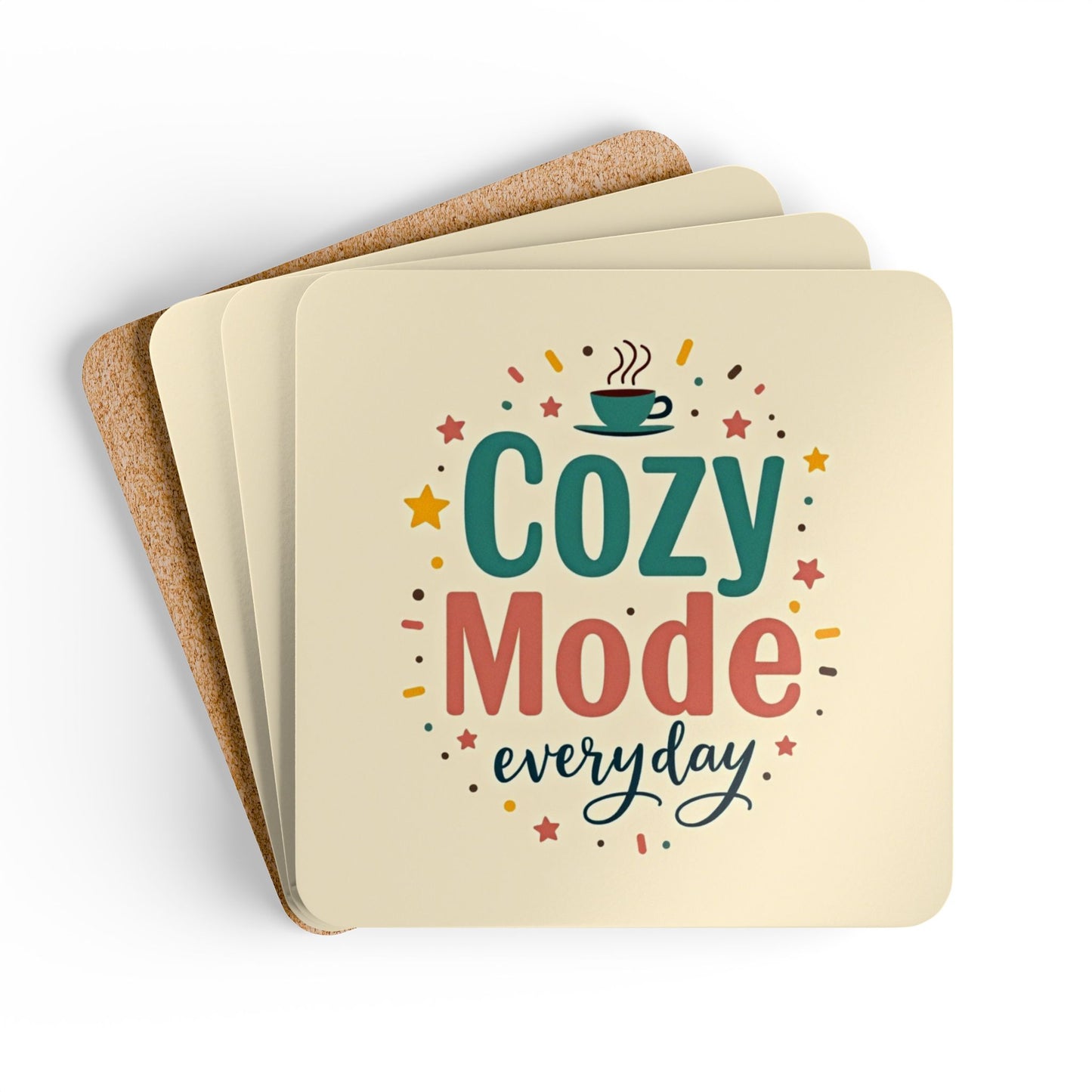 Coaster Set - Cozy Mode Everyday