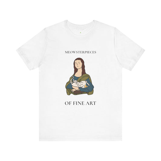 Cat Art Lovers Tee