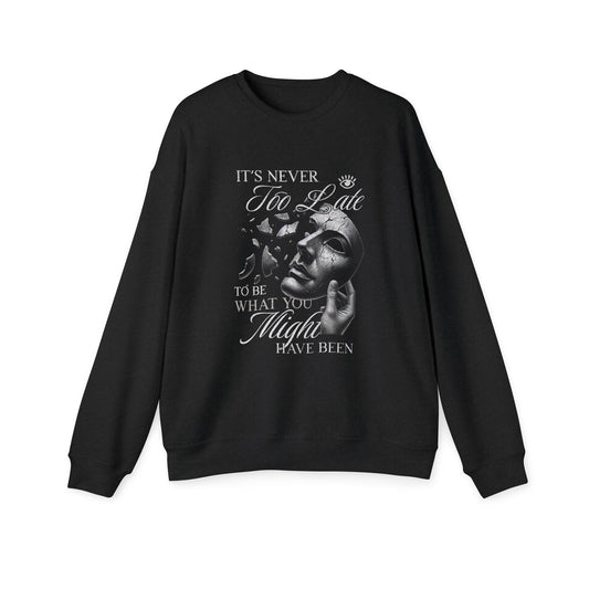 Drop Shoulder Sweatshirt - Be Yourself