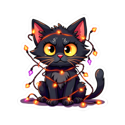 Halloween Sticker - Black Cat