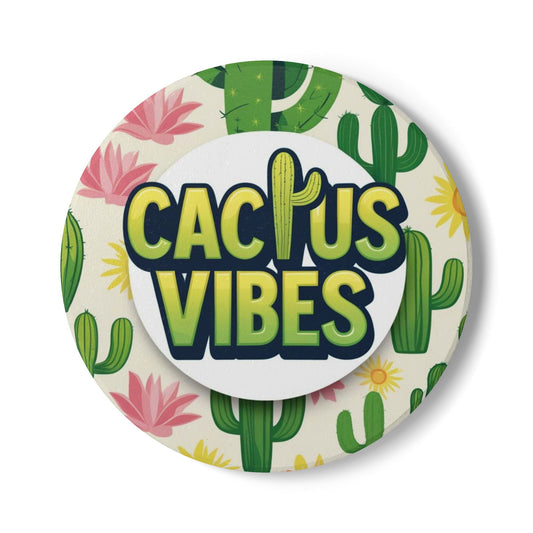 Ceramic Coaster - Cactus Lovers Gift