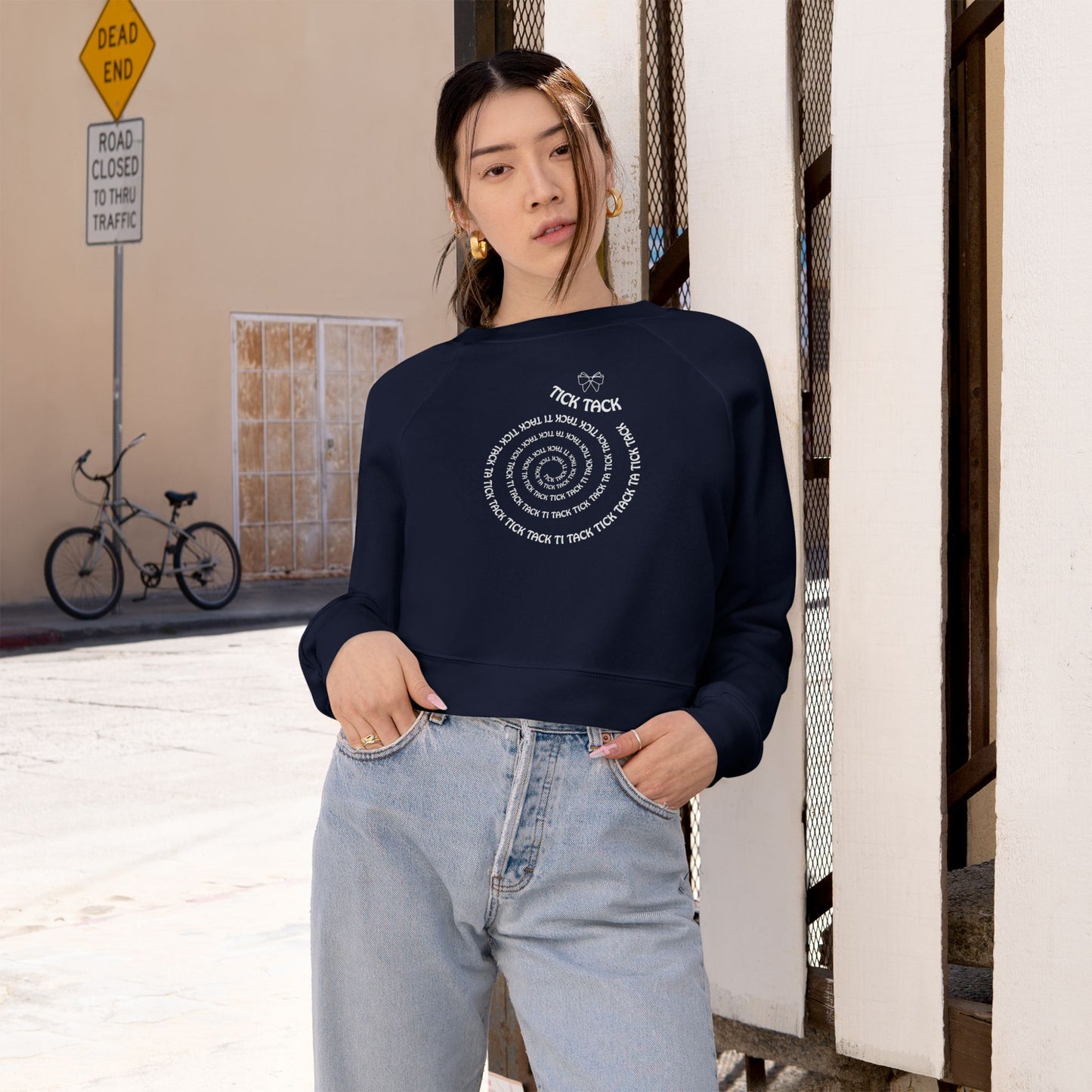 Trendy Women's Cropped Fleece Pullover, Cozy Sweatshirt for Casual Outfits, Perfect for Fall & Winter Wear, Gift for Her,