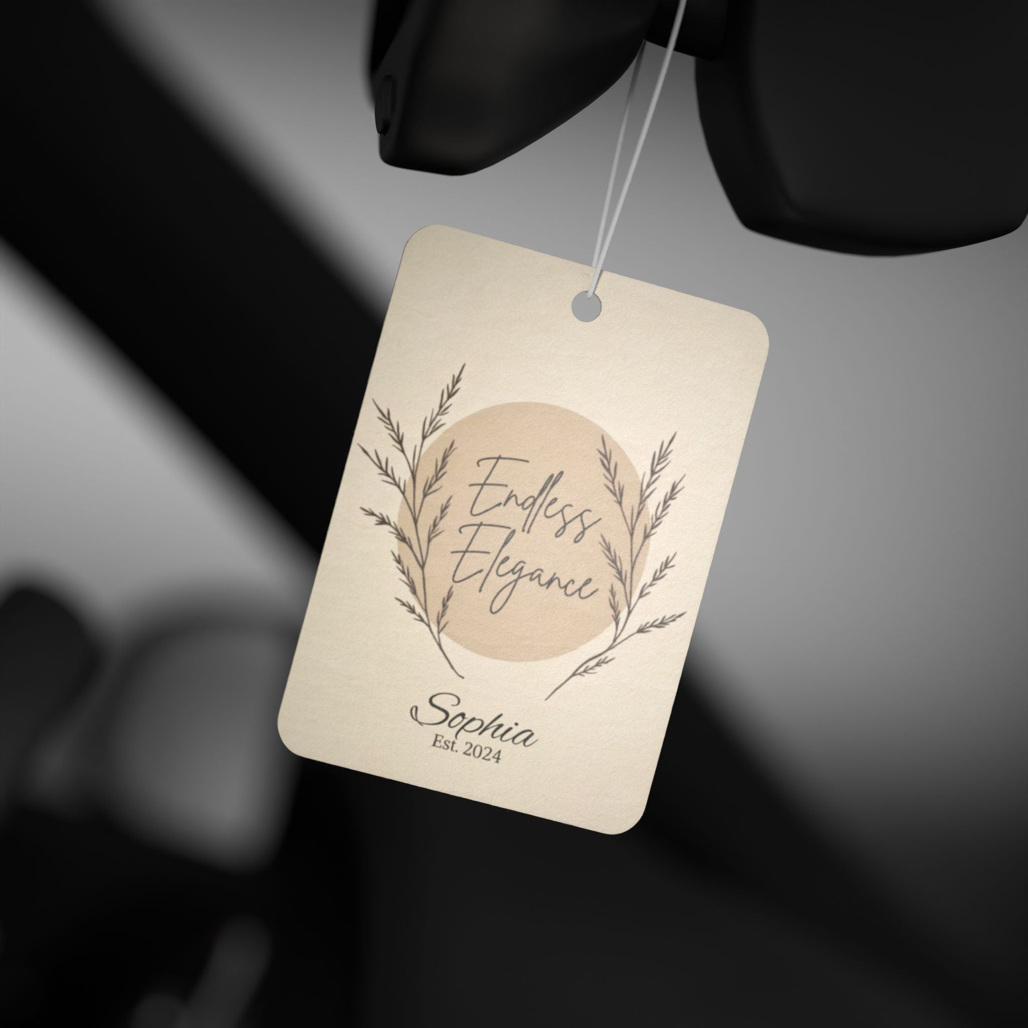 Endless Elegance Car Air Freshener - Luxury Scented Auto Ornament