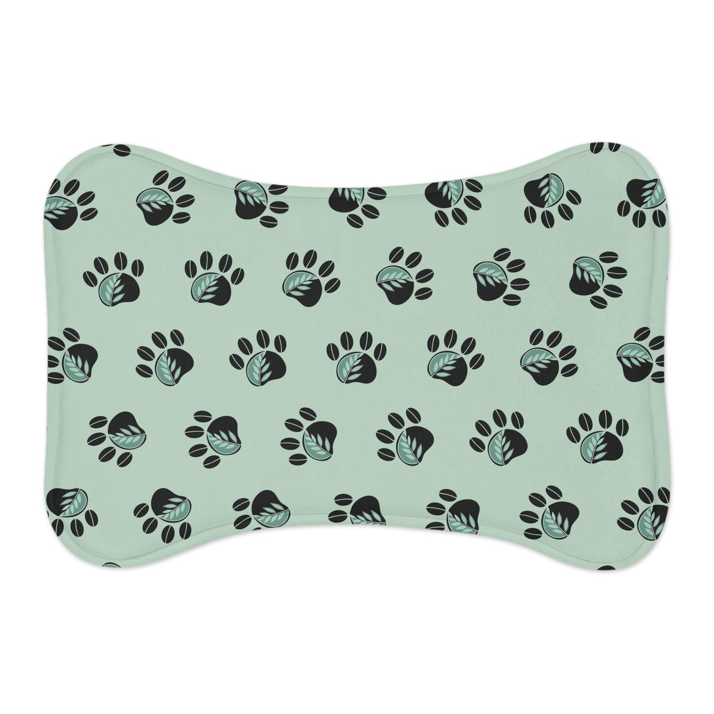 Pet Feeding Mats - Eucalyptus Design